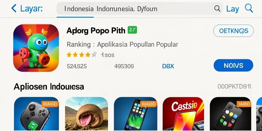 Tampilan antarmuka yang intuitif dan menarik.
