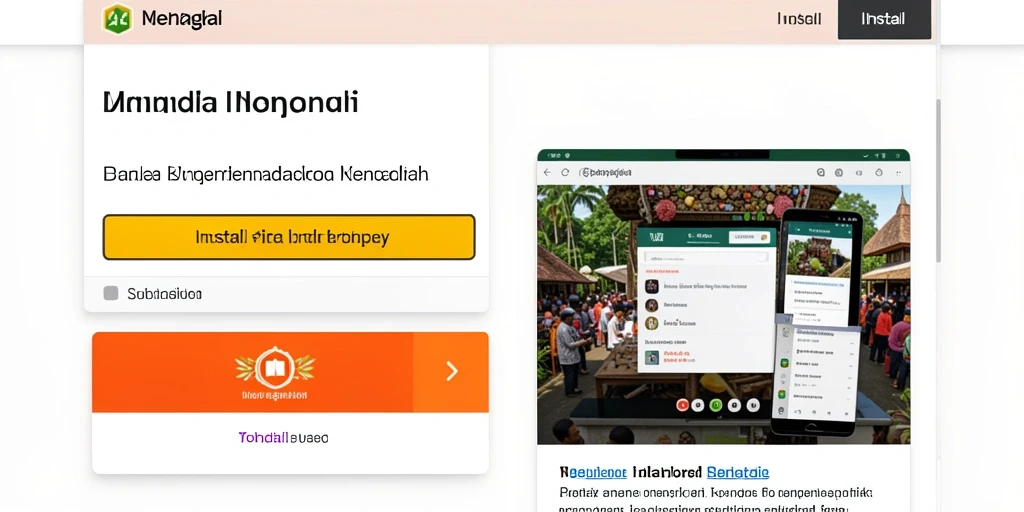 Tampilan antarmuka yang menarik dan mudah digunakan.
