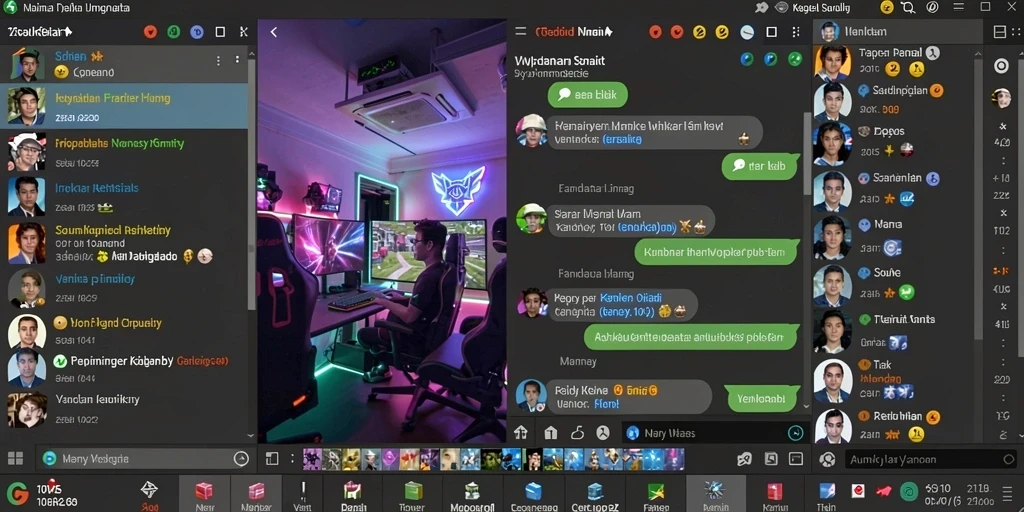 Screenshot menunjukkan antarmuka permainan yang menarik dan mudah digunakan.