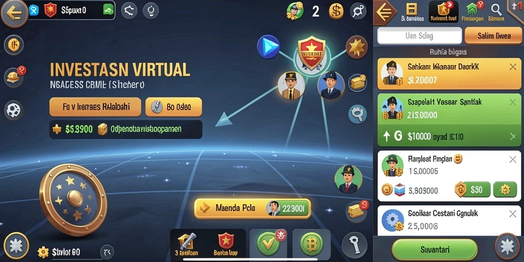 Tampilan antarmuka yang modern dan menarik.