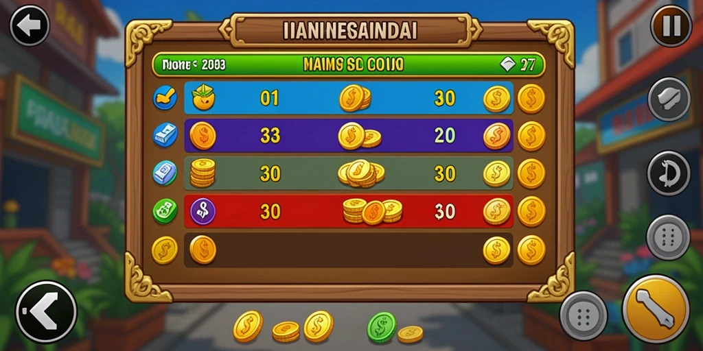 Tampilan antarmuka pengguna yang intuitif dan menarik.