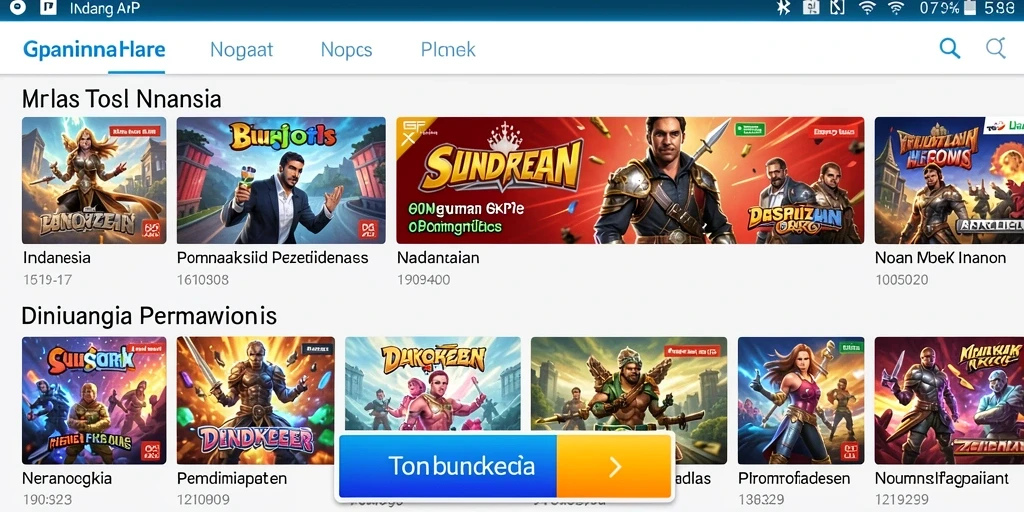 Tampilan grafis yang mengesankan dan berwarna-warni.
