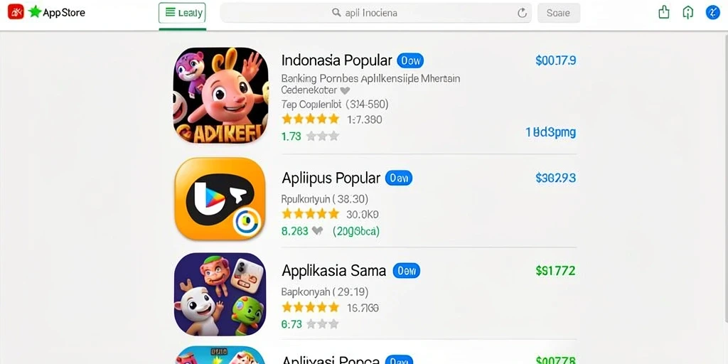 Tampilan utama aplikasi H03 yang menarik.