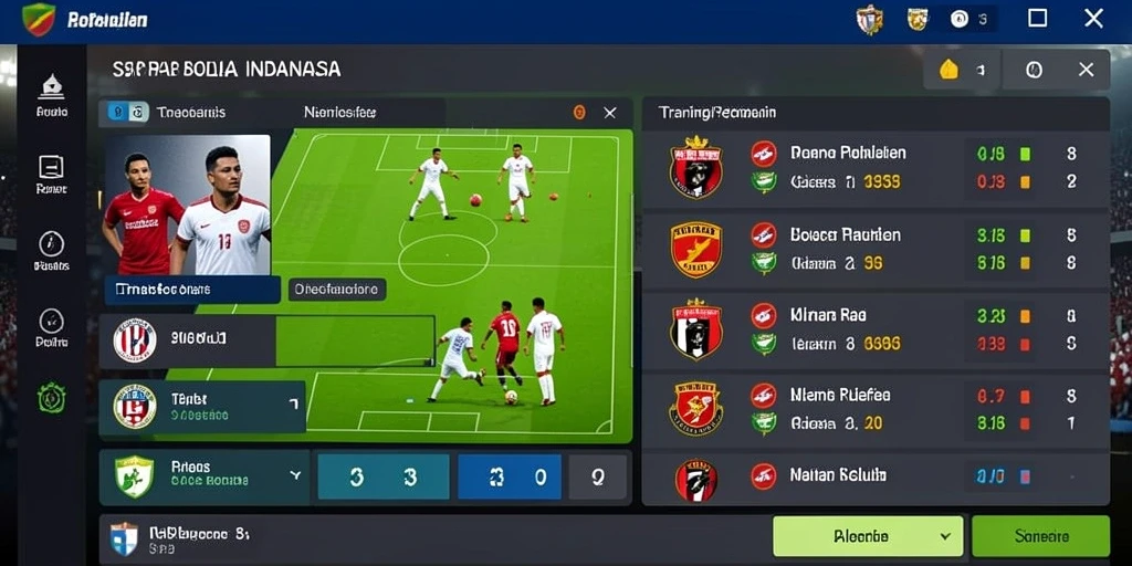 Tampilan antarmuka yang menarik dengan desain modern.