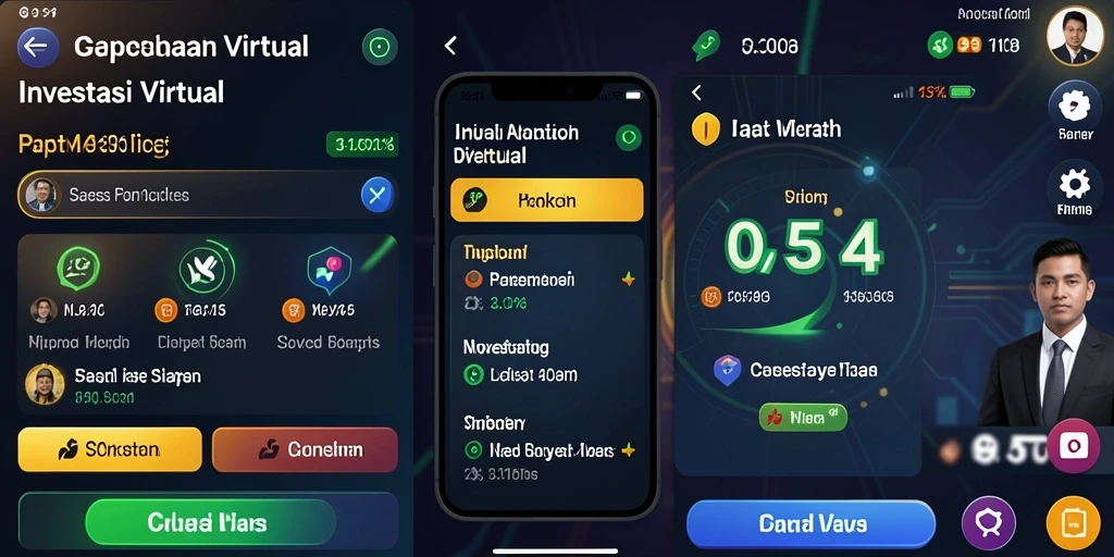 Tampilan antarmuka yang menarik dan modern.
