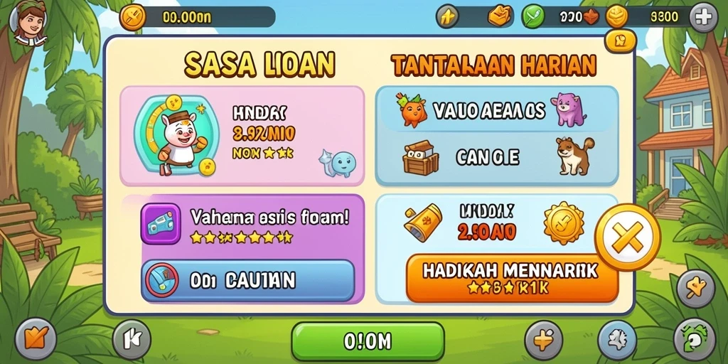 Tampilan antarmuka yang ramah pengguna.