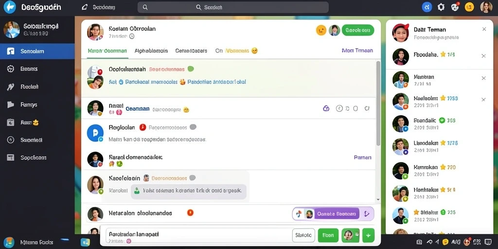 Tampilan antarmuka yang intuitif dan menarik.