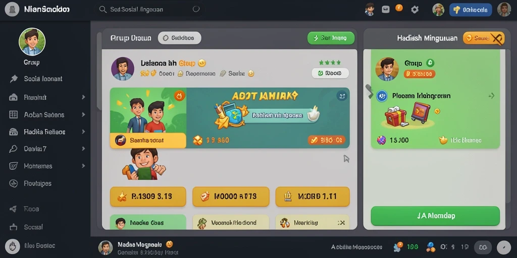 Tampilan antarmuka yang intuitif dan menarik.