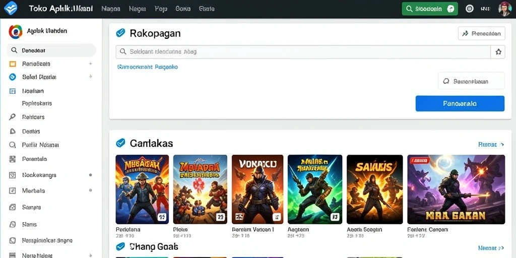 Screenshot menunjukkan tampilan antarmuka yang ramah pengguna.