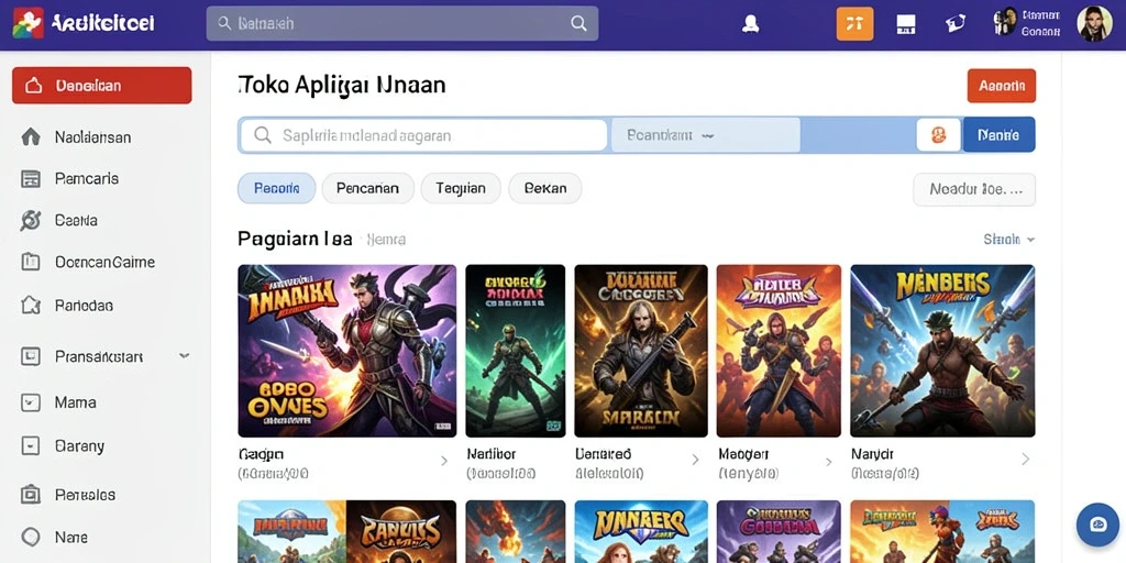 Tampilan antarmuka yang menarik dan mudah digunakan.