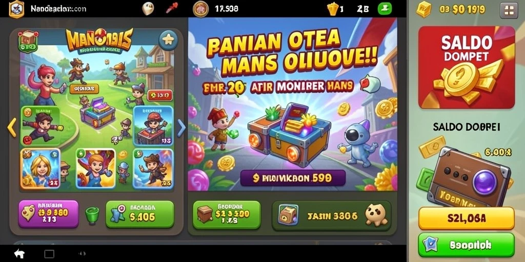 Tampilan karakter samurai dengan detail menawan.