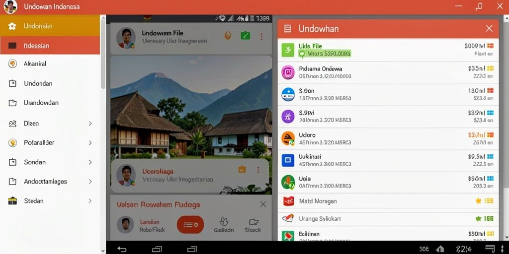 Tampilan antarmuka yang menarik dan mudah dinavigasi.