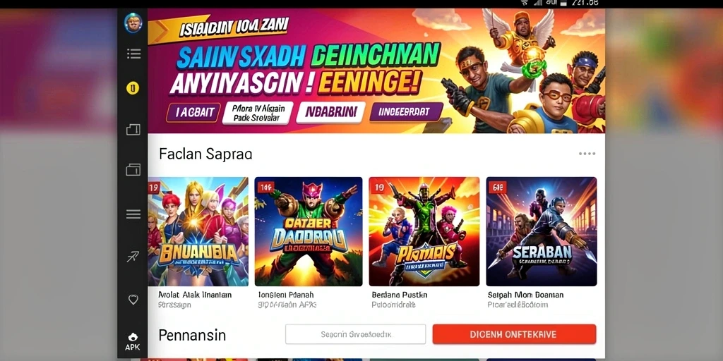 Tampilan antarmuka yang menarik dan modern.