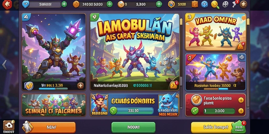 Antarmuka pengguna yang intuitif dan menarik.