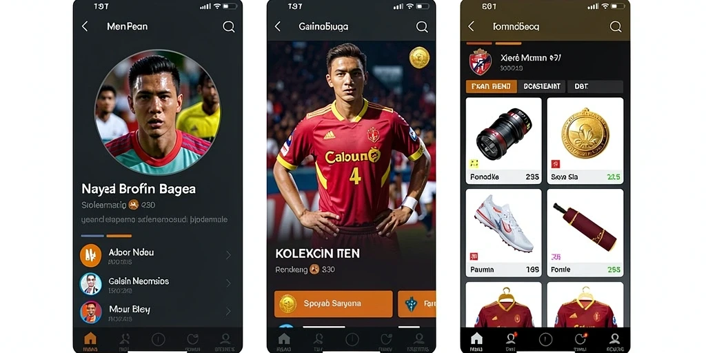 Tampilan antarmuka yang intuitif dan menarik.